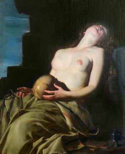 Die reuige Maria Magdalena von Guido Cagnacci