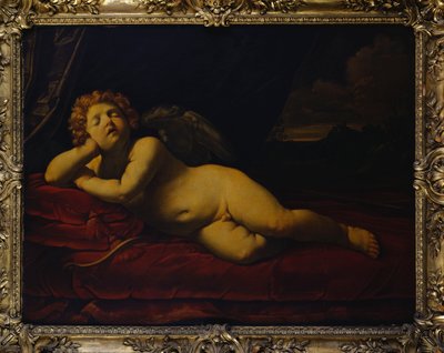 Schlafender Amor von Guido Reni
