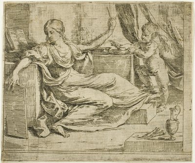 Wissenschaft oder Die Liebe zum Studium von Guido Reni
