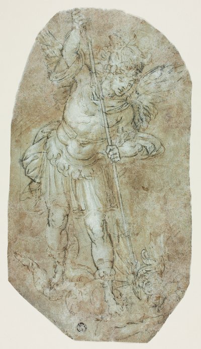 Erzengel Michael und der Teufel von Guido Reni