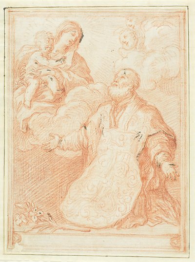 Vision des Heiligen Philipp Neri von Guido Reni