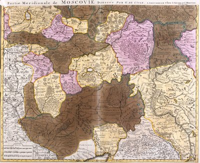 Südrussland von Guillaume Delisle