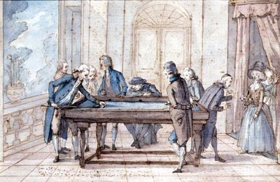 Billardspiel von Guiseppe Piattoli