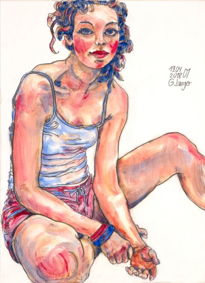Sommerabend von Gunter Langer