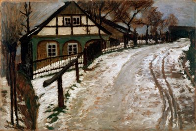 Tauwetter, spätes 19. oder 20. Jahrhundert von Gustav Holstein