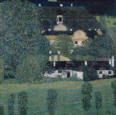 Schloss Kammer am Attersee II von Gustav Klimt