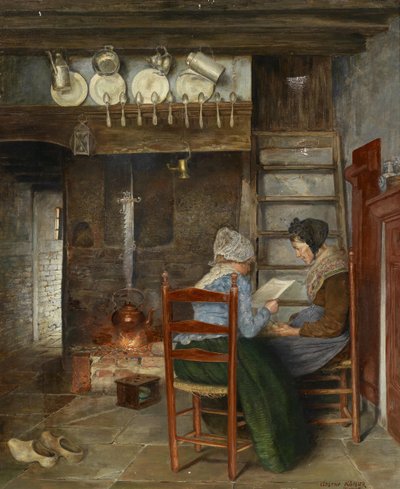 Interieurszene von Gustav Köhler