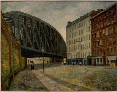 Brücke über die Ackerstraße Berlin Nord von Gustav Wunderwald