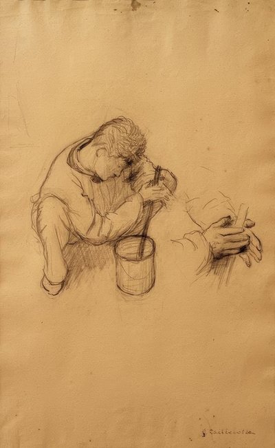 Studie für die Maler von Gustave Caillebotte