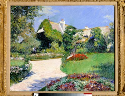 Das Bauernhaus, Trouville von Gustave Caillebotte