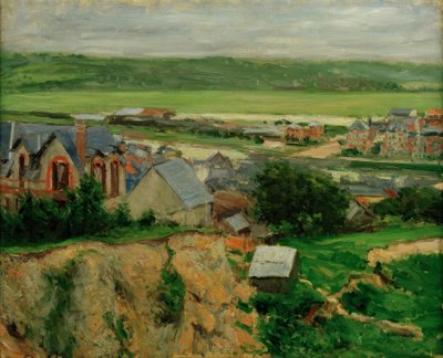 Das Tal der Touques, Trouville von Gustave Caillebotte