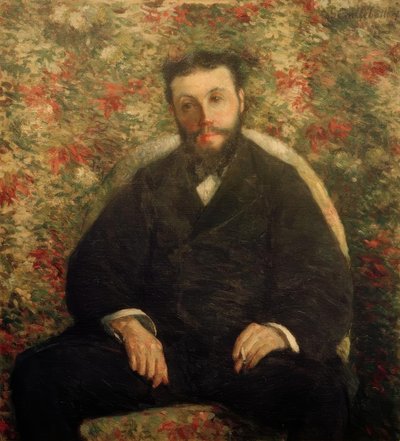 Porträt von A. Cassabois von Gustave Caillebotte