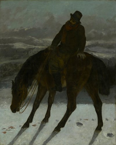 Jäger zu Pferd von Gustave Courbet