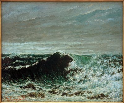 Die Welle von Gustave Courbet