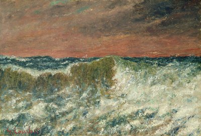 Die Welle von Gustave Courbet