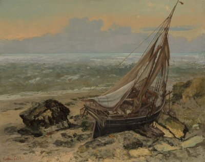 Das Fischerboot von Gustave Courbet