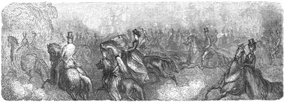 Ein Morgenausritt, 1872 von Gustave Dore
