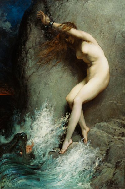 Andromeda, 1869 von Gustave Dore