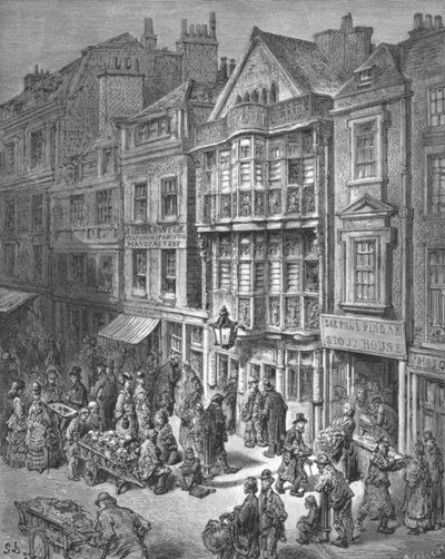 Bishopsgate Street von Gustave Dore