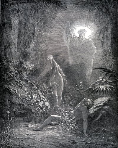 Erschaffung von Eva von Gustave Dore
