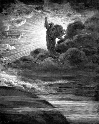 Gott erschafft Licht von Gustave Dore
