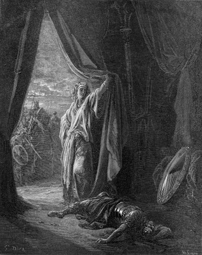 Sisera von Jael erschlagen von Gustave Dore