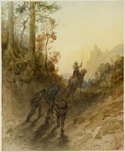 Die Riesen werden gefangen genommen von Gustave Dore