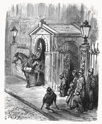 Die Horse Guards, 1872 von Gustave Dore
