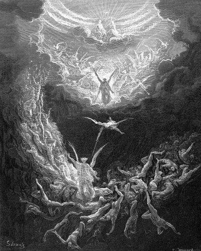 Das Jüngste Gericht, 1865-1866 von Gustave Dore