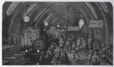 Der Arbeiterszug von Gustave Dore