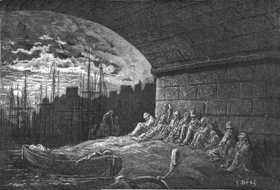 Unter den Bögen, 1872 von Gustave Dore