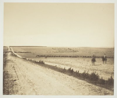 Manöver, Camp de Châlons von Gustave Le Gray
