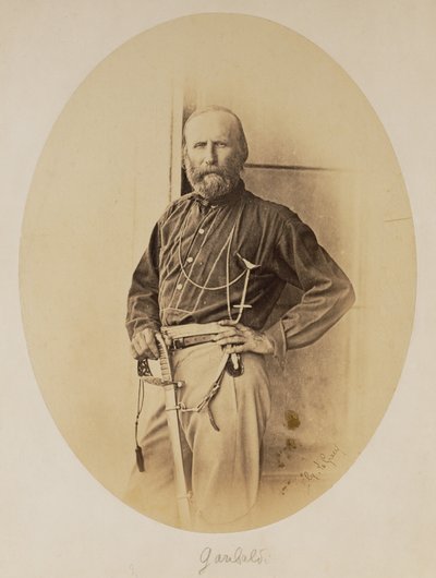 Porträt von Giuseppe Garibaldi von Gustave Le Gray