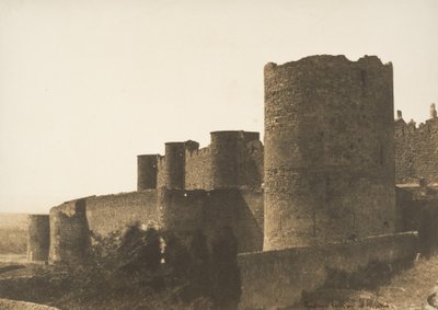 Die Festungsanlagen von Carcassonne von Gustave Le Gray