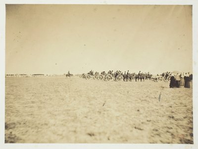 Ohne Titel [Artillerie], 1857 von Gustave Le Gray