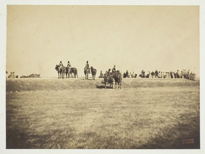 Ohne Titel [Kavallerie], 1857 von Gustave Le Gray