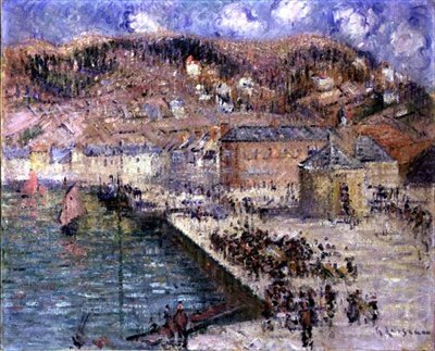 Der Fischmarkt von Gustave Loiseau