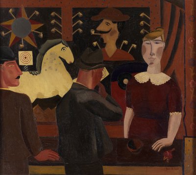 Die Schießbude von Gustave de Smet
