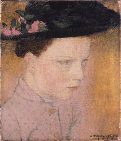 Bauernmädchen von Gustave Van de Woestyne