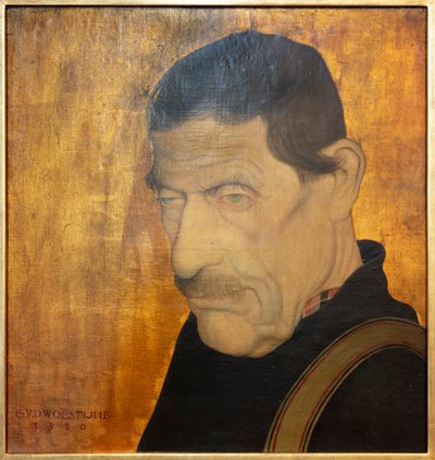 Kopf eines Mannes von Gustave Van de Woestyne