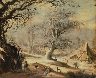 Winterlandschaft von Gysbrecht Lytens or Leytens