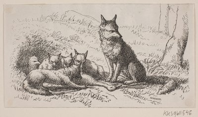 Illustration zu: "Hr. Mikkel" von H. C. Henneberg