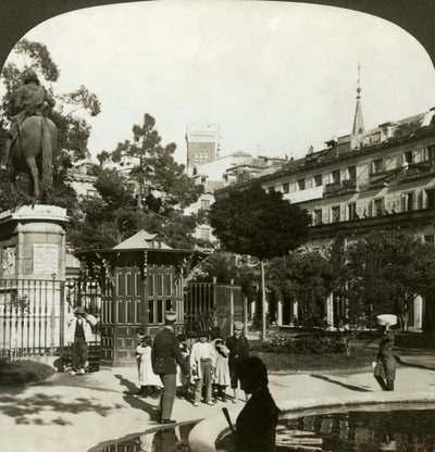 Plaza Mayor, Madrid, Spanien von H. C. White