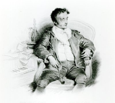 Ernst Theodor Amadeus Hoffmann (1776-1822) von H. Dupont