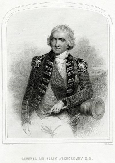 Ralph Abercromby 1734-1801, schottischer Soldat von H. Robinson
