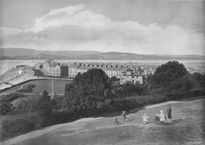 Exmouth, vom Leuchtturm, ca. 1896 von H. T. Cousins