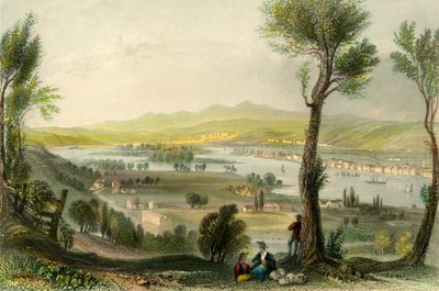 Blick vom Berg Ida in der Nähe von Troja, ca. 1839 von H Wallis