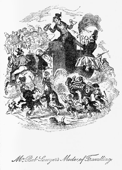 Die Pickwickier von Hablot Knight Browne
