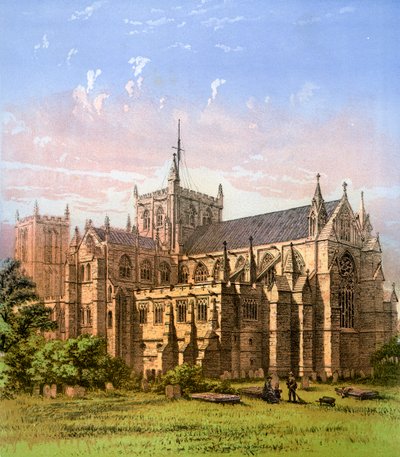 Ripon Cathedral, Yorkshire, ca. 1870 von Hanhart