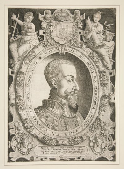 Porträt von Maximilian II. (Habsburg) von Hanns Lautensack